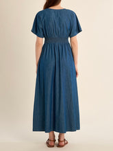 Load image into Gallery viewer, Chambray Midi Dress