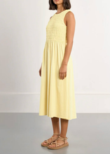 Load image into Gallery viewer, Sunlit Smocked Midi Dress