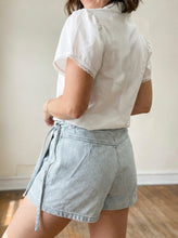 Load image into Gallery viewer, Lace Trim Button Up Blouse