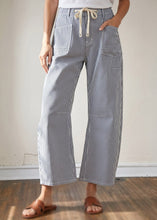 Load image into Gallery viewer, Harbor Stripe Barrel Pants | Denim