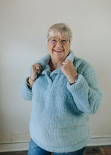 Load image into Gallery viewer, Cloud Sherpa Pullover | Light Blue
