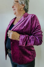 Load image into Gallery viewer, Vivienne Velvet Blazer