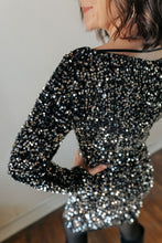 Load image into Gallery viewer, Bella Sequin Mini Dress