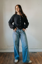 Load image into Gallery viewer, Solid Pipa Cardigan | Black