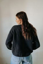 Load image into Gallery viewer, Solid Pipa Cardigan | Black