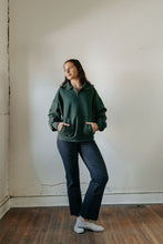 Load image into Gallery viewer, Just Black Denim Dark Denim Cropped Flare Jean