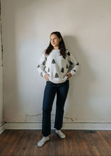 Load image into Gallery viewer, Just Black Denim Dark Denim Cropped Flare Jean