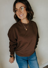 Load image into Gallery viewer, Saturday Sweatshirt | Chocolate