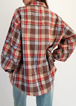Load image into Gallery viewer, Harper Plaid Flannel Shirt