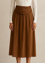 Load image into Gallery viewer, Melinda Polka Dot Midi Skirt