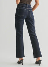 Load image into Gallery viewer, Just Black Denim Dark Denim Cropped Flare Jean