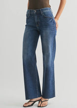 Load image into Gallery viewer, Just Black Denim Dark Slim Palazzo Jean