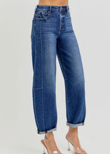Load image into Gallery viewer, Risen Extended Size High Rise Barrel Jeans