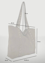 Load image into Gallery viewer, Clara Suede Leather Tote Bag