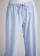 Load image into Gallery viewer, Low-Rise Front Tie Striped Lounge Pants