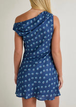 Load image into Gallery viewer, One-Shoulder Floral Mini Dress