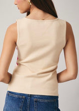 Load image into Gallery viewer, Boat Neck Sleeveless Tropical Printed Top