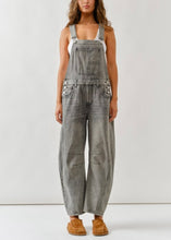 Load image into Gallery viewer, Slouchy Relax Fit Denim Overall