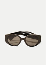 Load image into Gallery viewer, Round Square Acetate Frame Sunglasses || Black