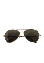 Load image into Gallery viewer, Classic Gold Rimmed Sunglasses|| Tan
