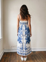 Load image into Gallery viewer, Positano Bloom Midi Dress