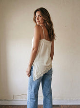 Load image into Gallery viewer, Daydream Lace Trim Cami | Ivory