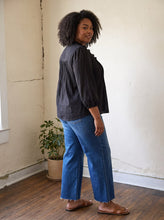 Load image into Gallery viewer, Extended Size Sutton Pleated Ruffle Blouse