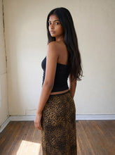 Load image into Gallery viewer, Wild Muse Leopard Slip Skirt