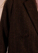 Load image into Gallery viewer, Margot Striped Wool Blazer