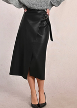 Load image into Gallery viewer, Simone Faux Leather Skirt