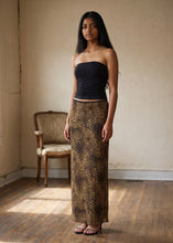 Load image into Gallery viewer, Wild Muse Leopard Slip Skirt