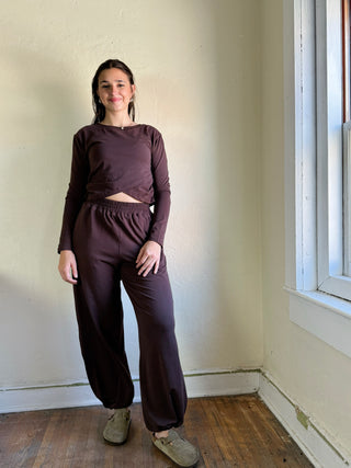 Cozy Twist Lounge Set | Brown
