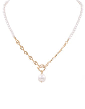 Load image into Gallery viewer, Cream Pearl Pendant Necklace
