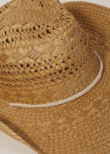 Load image into Gallery viewer, Straw Weave Cowboy Hat
