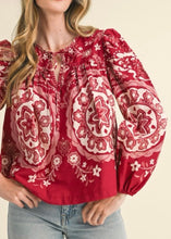 Load image into Gallery viewer, Ruby Medallion Shirt
