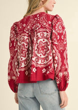 Load image into Gallery viewer, Ruby Medallion Shirt
