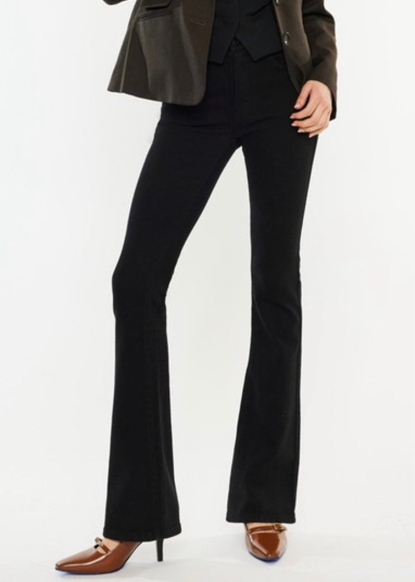 Kan Can Black Bootcut Jeans