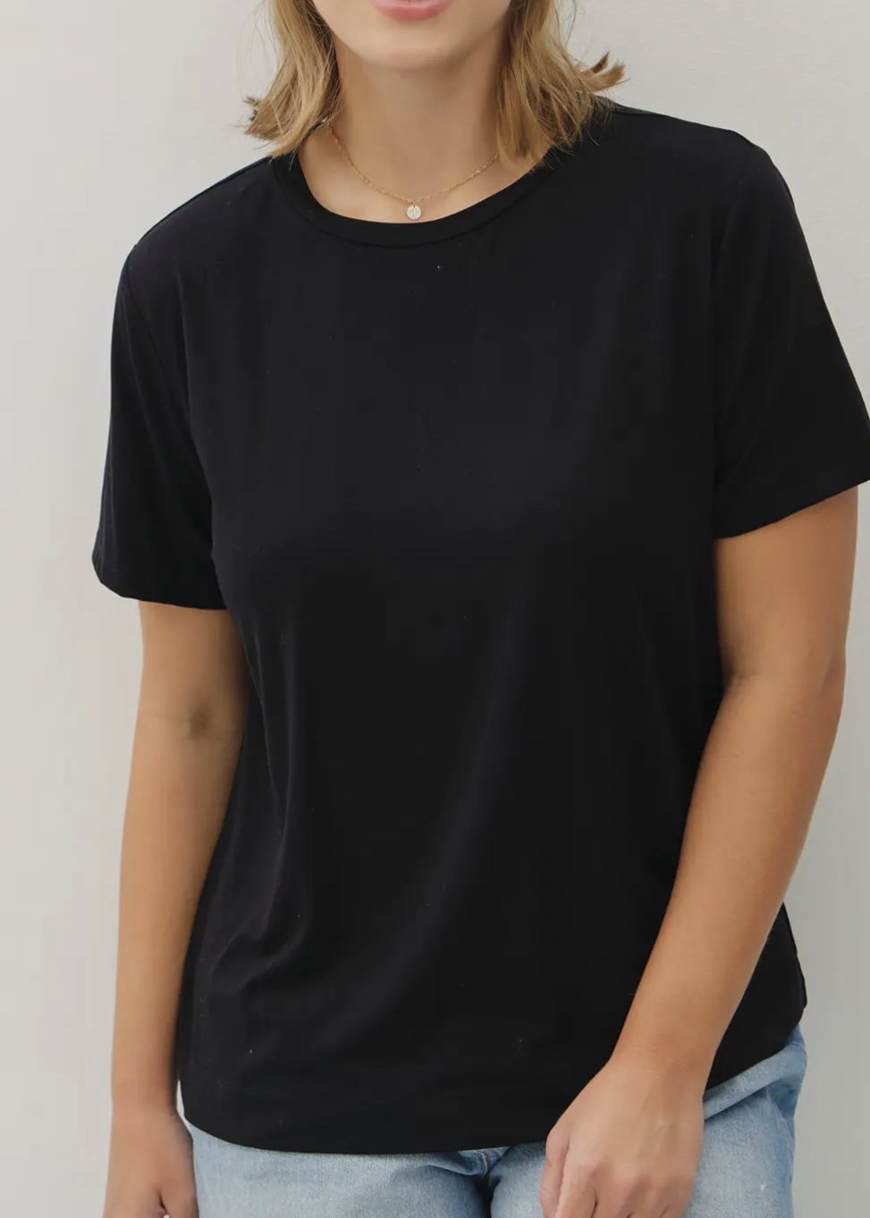 Extended Bamboo Modal Basic T-Shirt