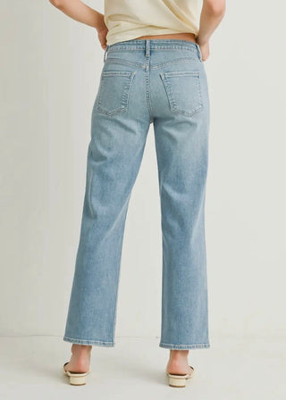 Just Black Denim Stretchy Straight Jeans
