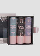 Load image into Gallery viewer, Poppy &amp; Pout Coquette Lip Balm Trio

