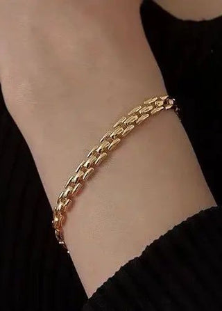 18K Gold Harbor Link Cuban Bracelet