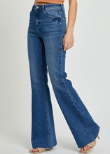 Load image into Gallery viewer, Risen Raw Hem Flare Jeans
