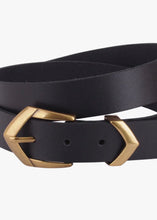 Load image into Gallery viewer, Boho Triangular Buckle Leather Belt
