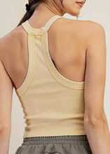 Load image into Gallery viewer, Everyday Motion Cropped Tank | Butter Yellow
