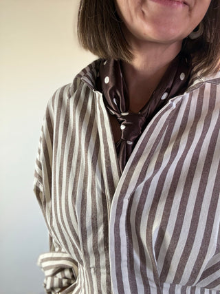 Weekend Tailored Stripe Cotton Shirt