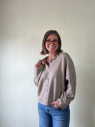 The Wear Everywhere Cardigan | Light Mocha