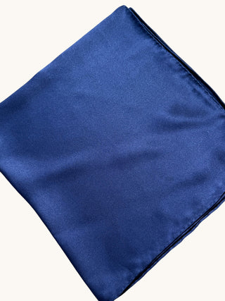 Heirloom Mulberry Silk Scarf | Royal Blue