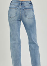 Load image into Gallery viewer, Risen Mid Rise Long Straight Jeans
