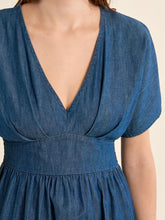 Load image into Gallery viewer, Chambray Midi Dress
