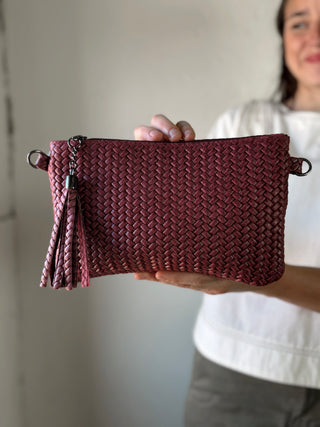 Marida Genuine Leather Wine